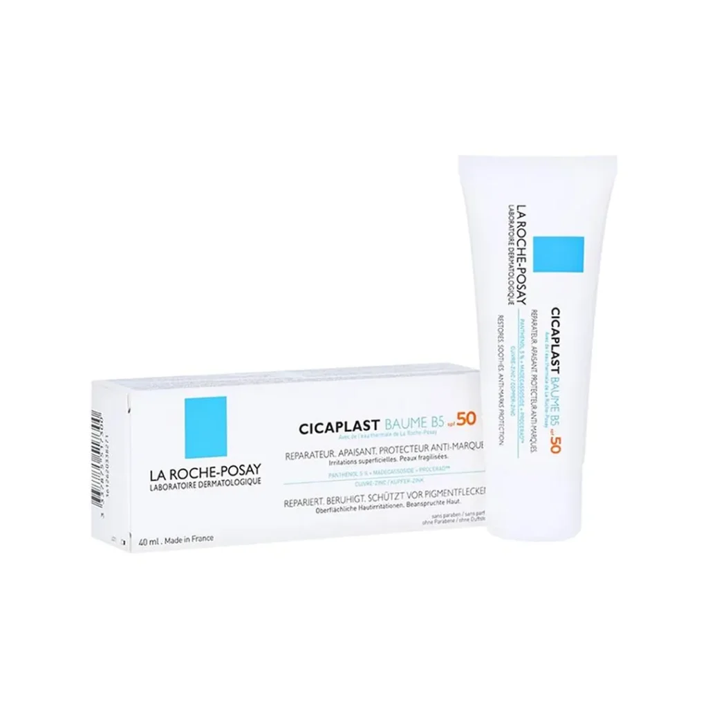 بالم ترمیم کننده سیکا پلاست spf50 لاروش پوزای حجم 40 میل