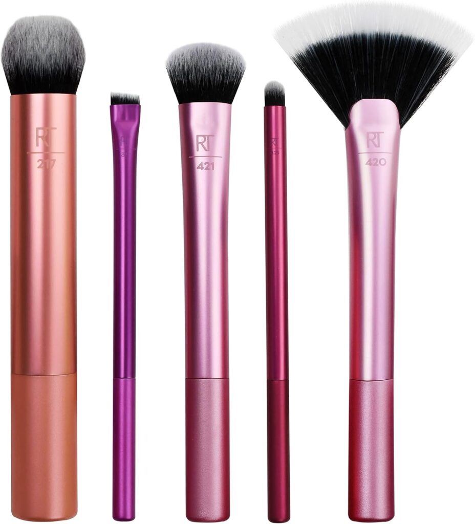 ست براش ۵ تیکه ریل تکنیک مدل Artist Essentials