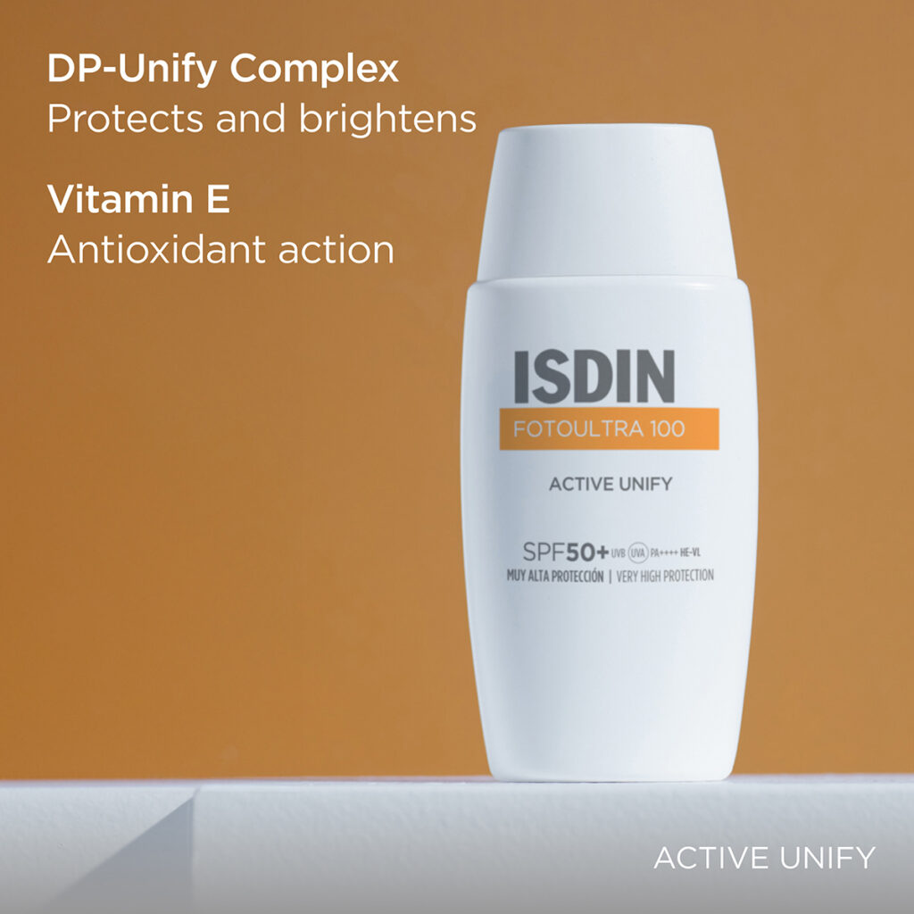 ضد آفتاب بی رنگ اکتیو یونیفای ایزدین SPF50