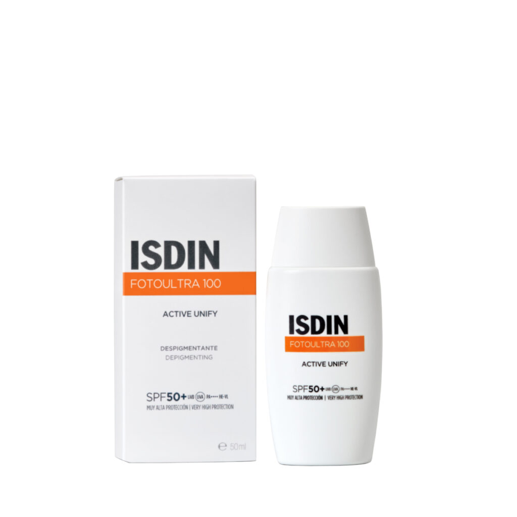 ضد آفتاب بی رنگ اکتیو یونیفای ایزدین SPF50