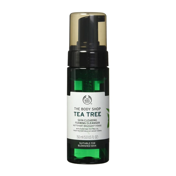 فوم شست و شو چای TEA TREE بادی شاپ