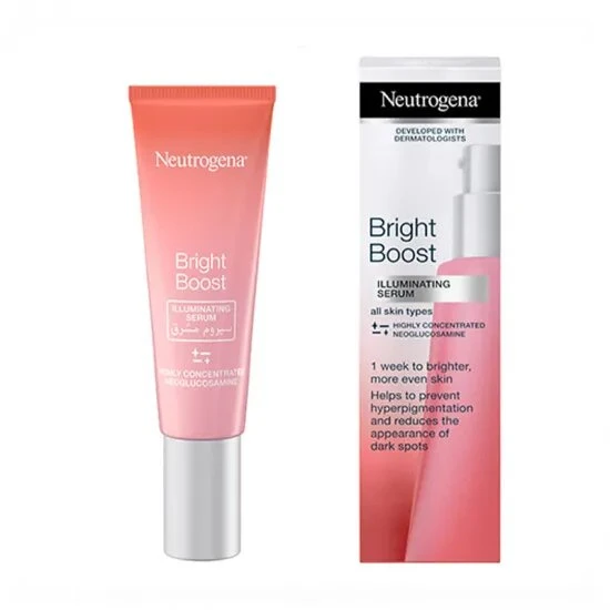 سرم روشن کننده و ضد لک نوتروژینا مدل Bright Boost