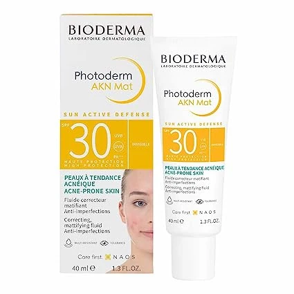 1772204942_9640090189 ضد آفتاب فلوییدی Photoderm AKN Mat پوست های چرب بایودرما - Image 1