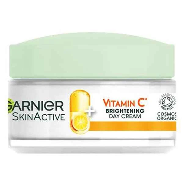 کرم روز ویتامین سی گارنیر Garnier مدل Brightening Day Cream حجم 50 میل | روشن کننده و ضد لک