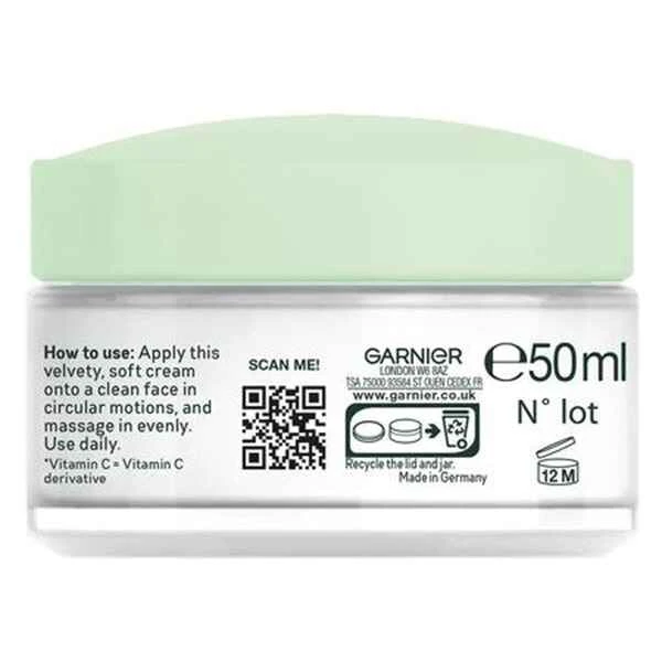 کرم روز ویتامین سی گارنیر Garnier مدل Brightening Day Cream حجم 50 میل | روشن کننده و ضد لک
