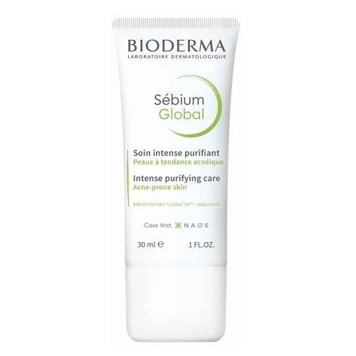 کرم ضد جوش و آکنه بایودرما BIODERMA مدل سبیوم گلوبال SEBIUM GLOBAL حجم 30 میل