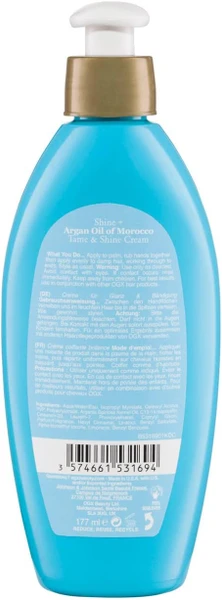 کرم مو آرگان shine & tame او جی ایکس