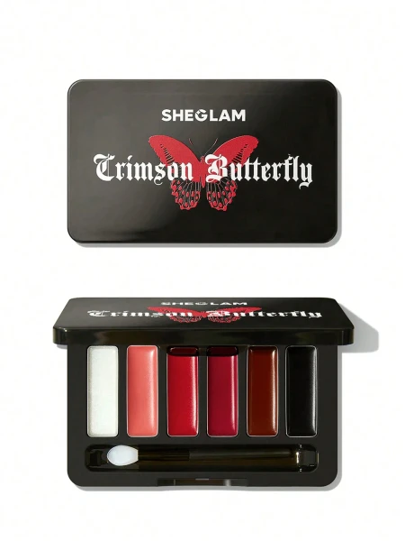 پالت رژلب براق شیگلم از کالکشن Crimson Butterfly