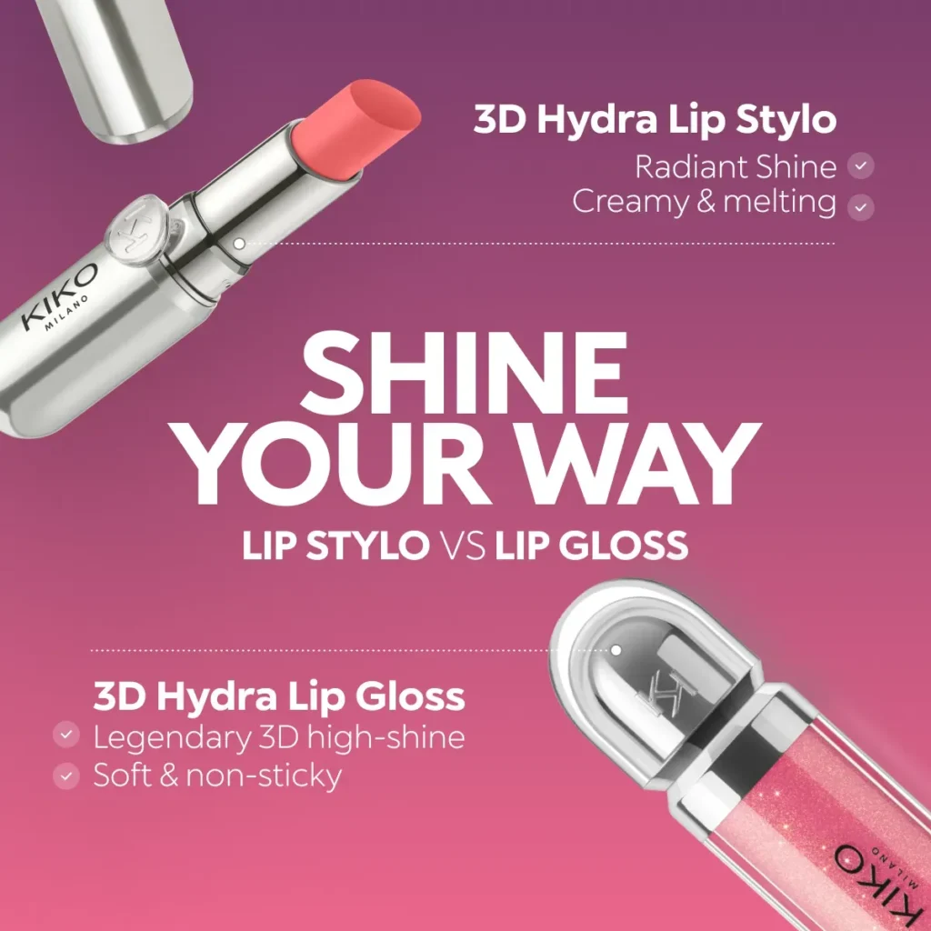 لیپ گلاس کیکو میلانو مدل 3d Hydra  شماره 10
